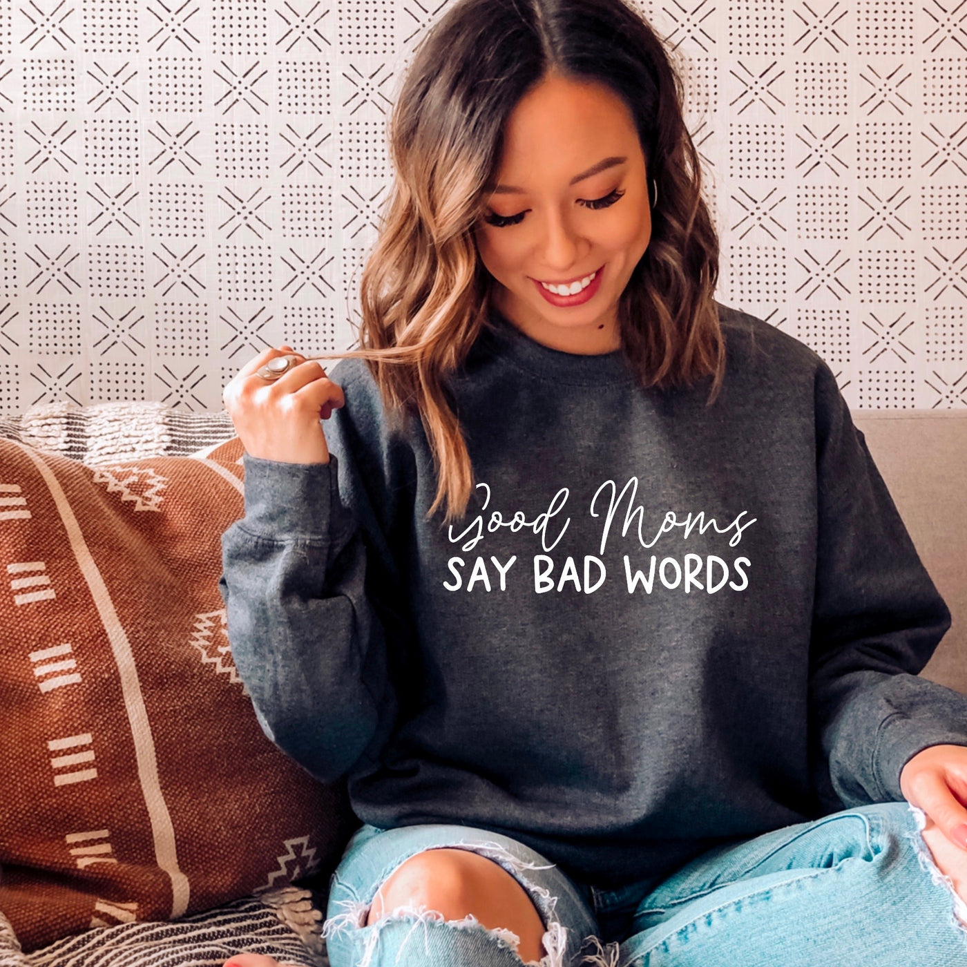 good moms say bad words sweatshirt