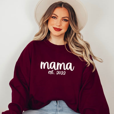 maroon mama sweatshirt