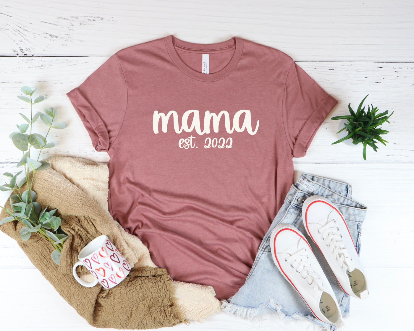 mauve mama t-shirt