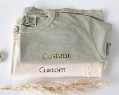 Custom Embroidered Unisex T shirt