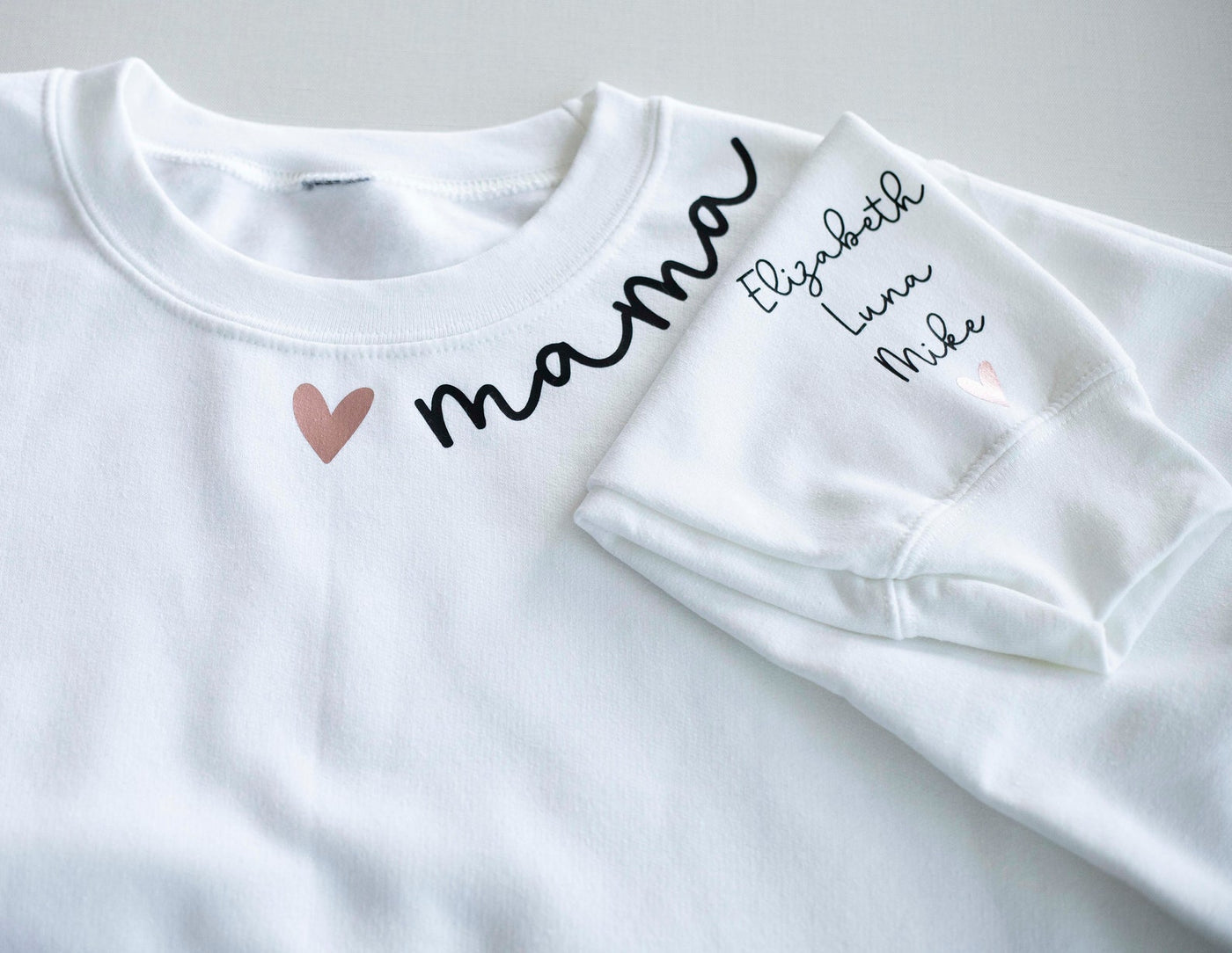 Mama Sweatshirt with Kids Names