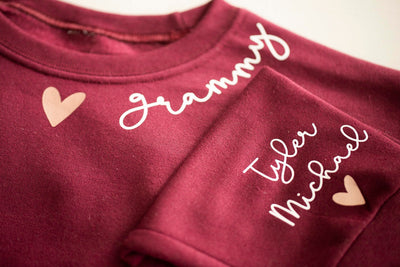 Persoanlized Grammy Sweatshirt